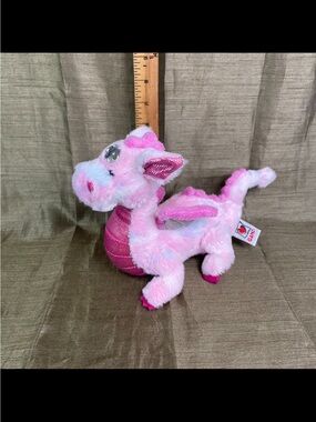 Ganz Webkinz Whimsy Dragon HM156 Plush Stuffed Animal NO CODE - Preowned